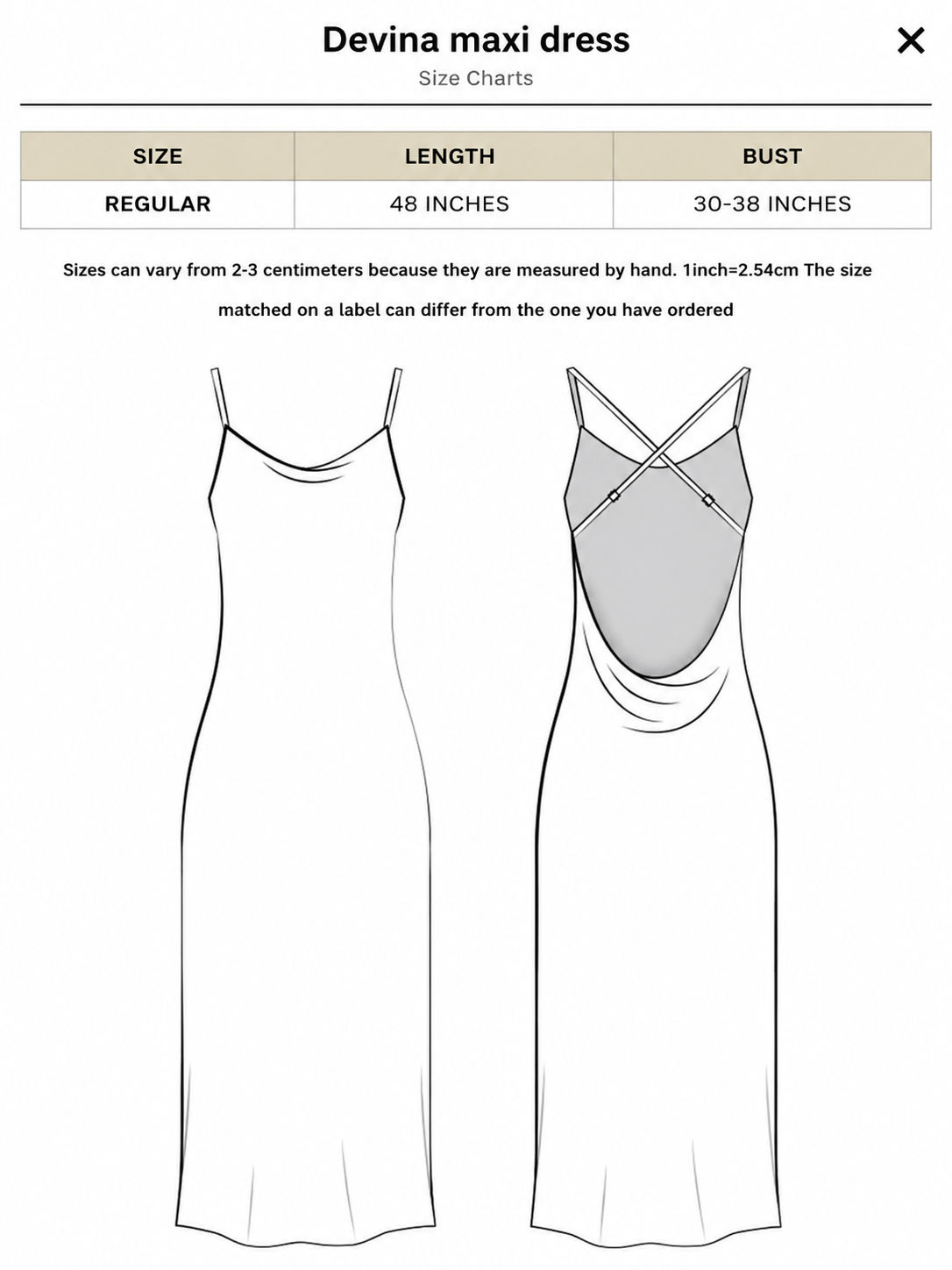 Devina maxi dress